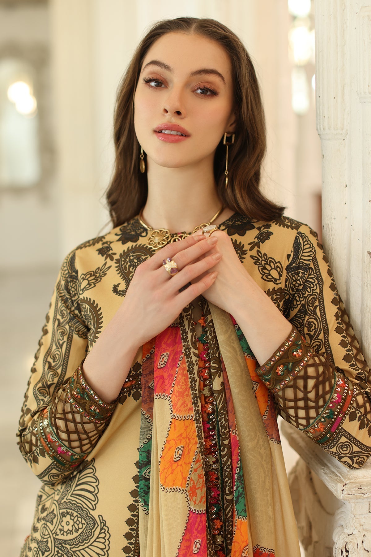 Charizma | Aniq Lawn Collection | AN5-04 - Official Charizma - Agha Fabrics UK