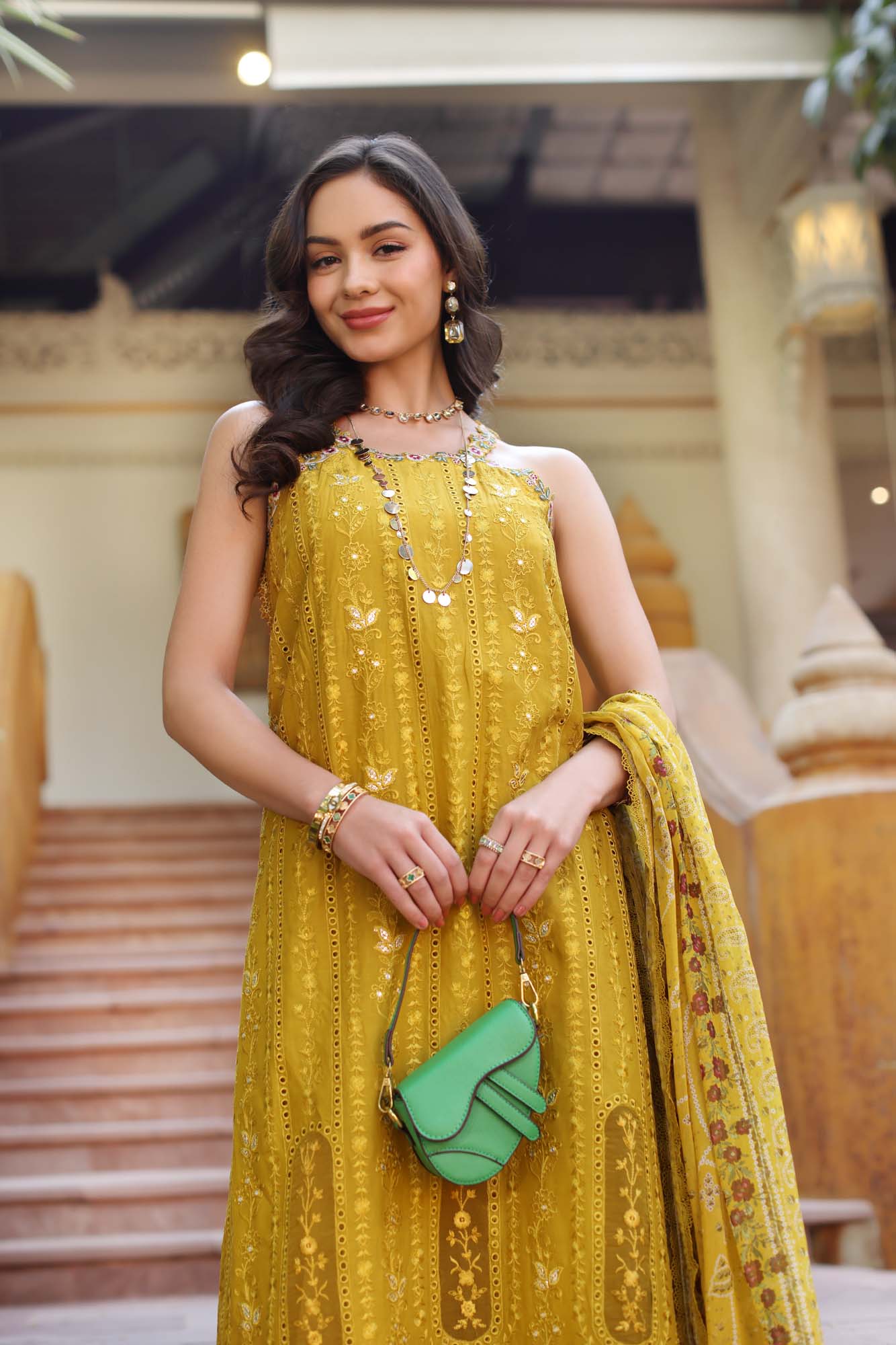 Noor by Saadia Asad | Eid Luxury Laserkari 25 | D5-A