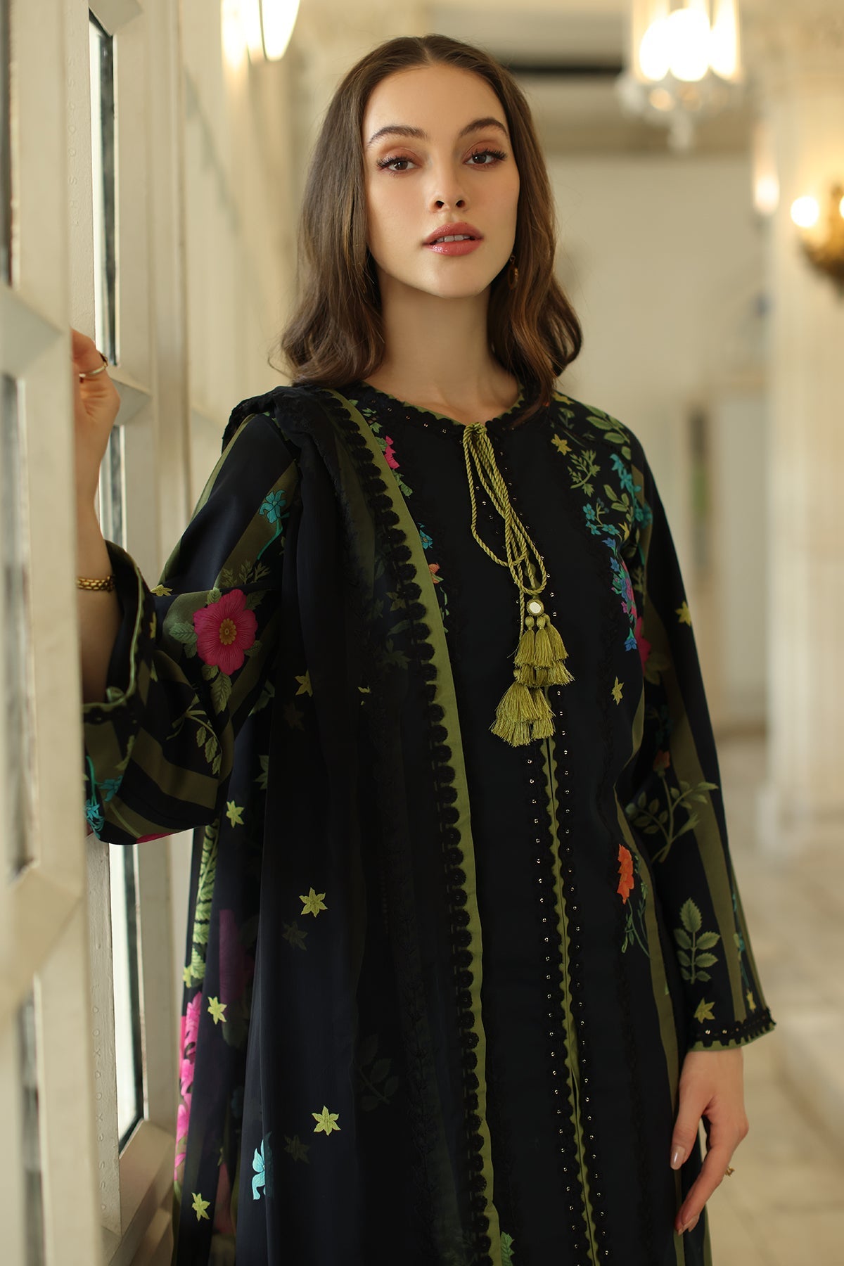 Charizma | Aniq Lawn Collection | AN5-07 - Official Charizma - Agha Fabrics UK