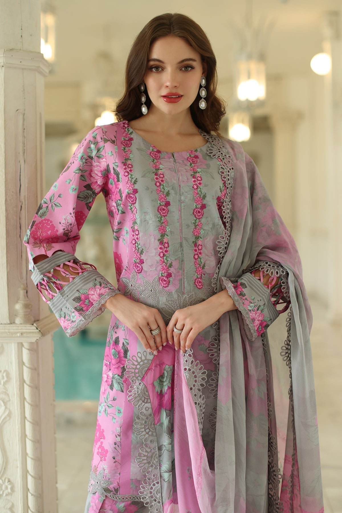 Charizma | Aniq Lawn Collection | AN5-06 - Official Charizma - Agha Fabrics UK