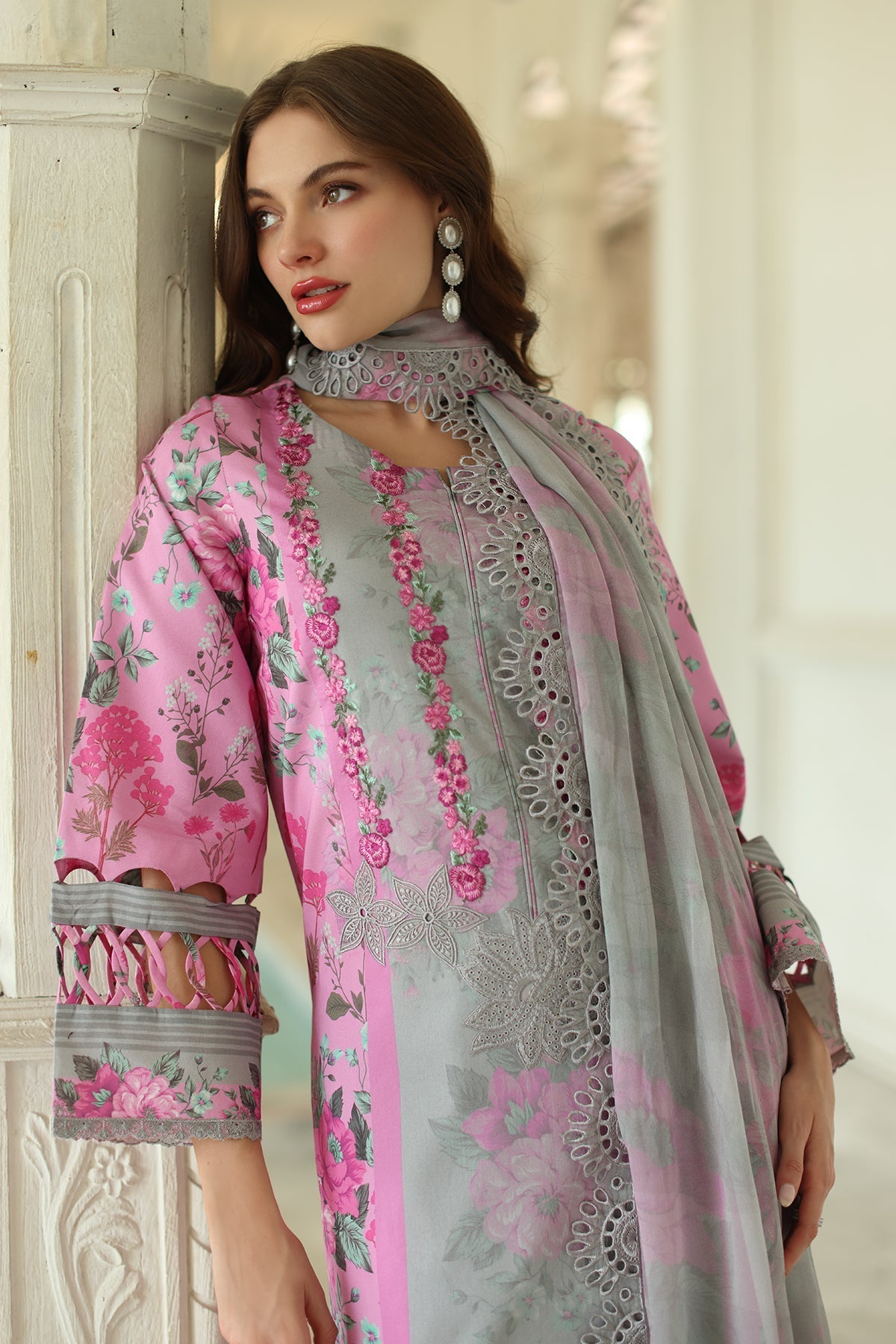 Charizma | Aniq Lawn Collection | AN5-06 - Official Charizma - Agha Fabrics UK