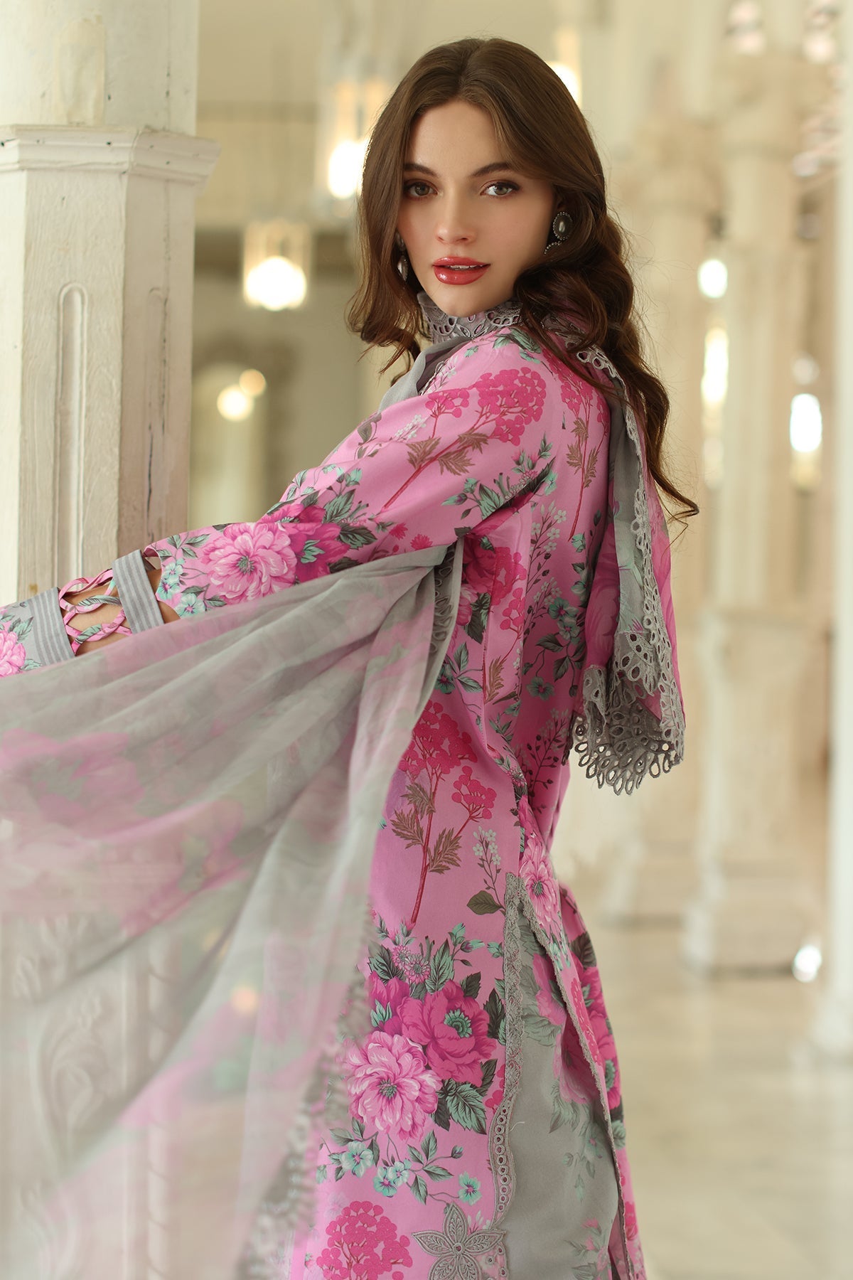 Charizma | Aniq Lawn Collection | AN5-06 - Official Charizma - Agha Fabrics UK