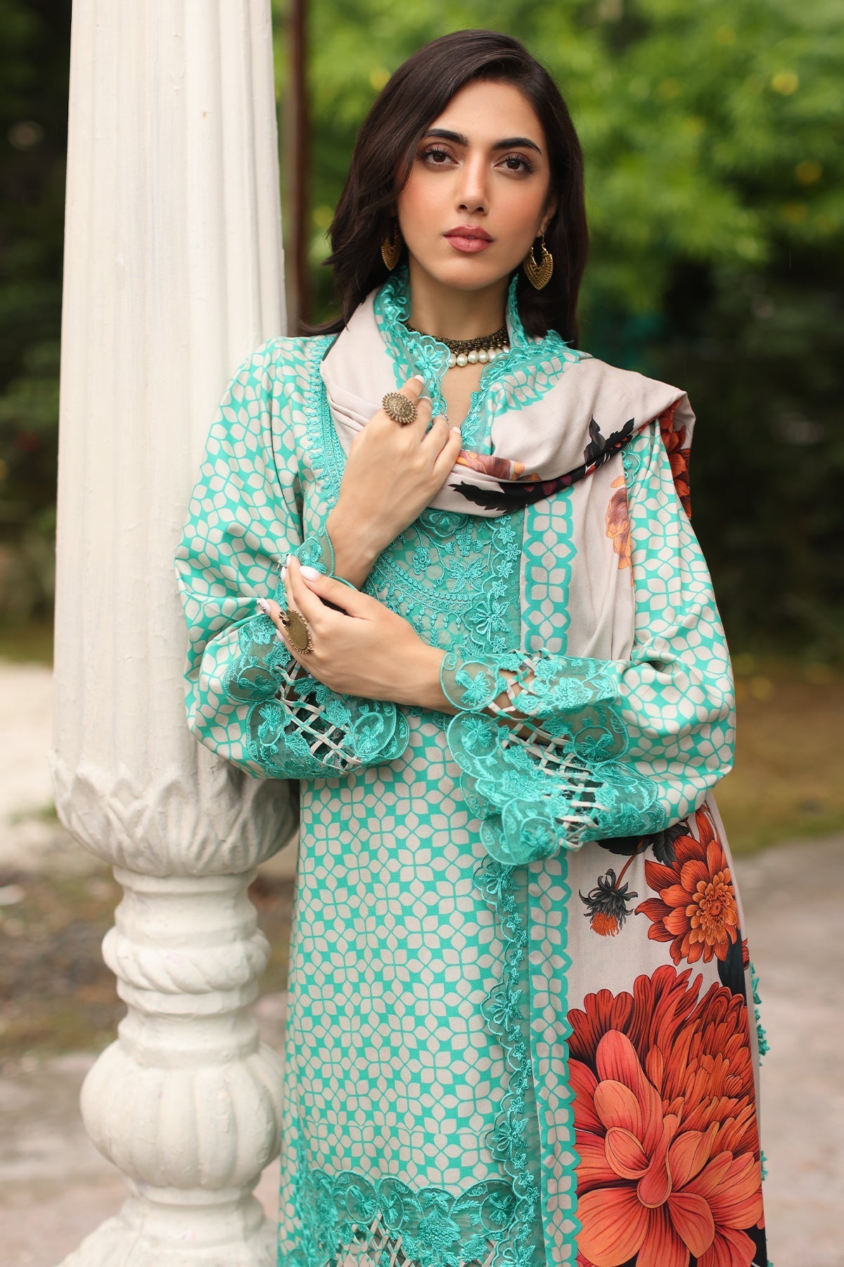 Charizma | Combination Winter Collection | CCW4-18 - Official Charizma - Agha Fabrics UK
