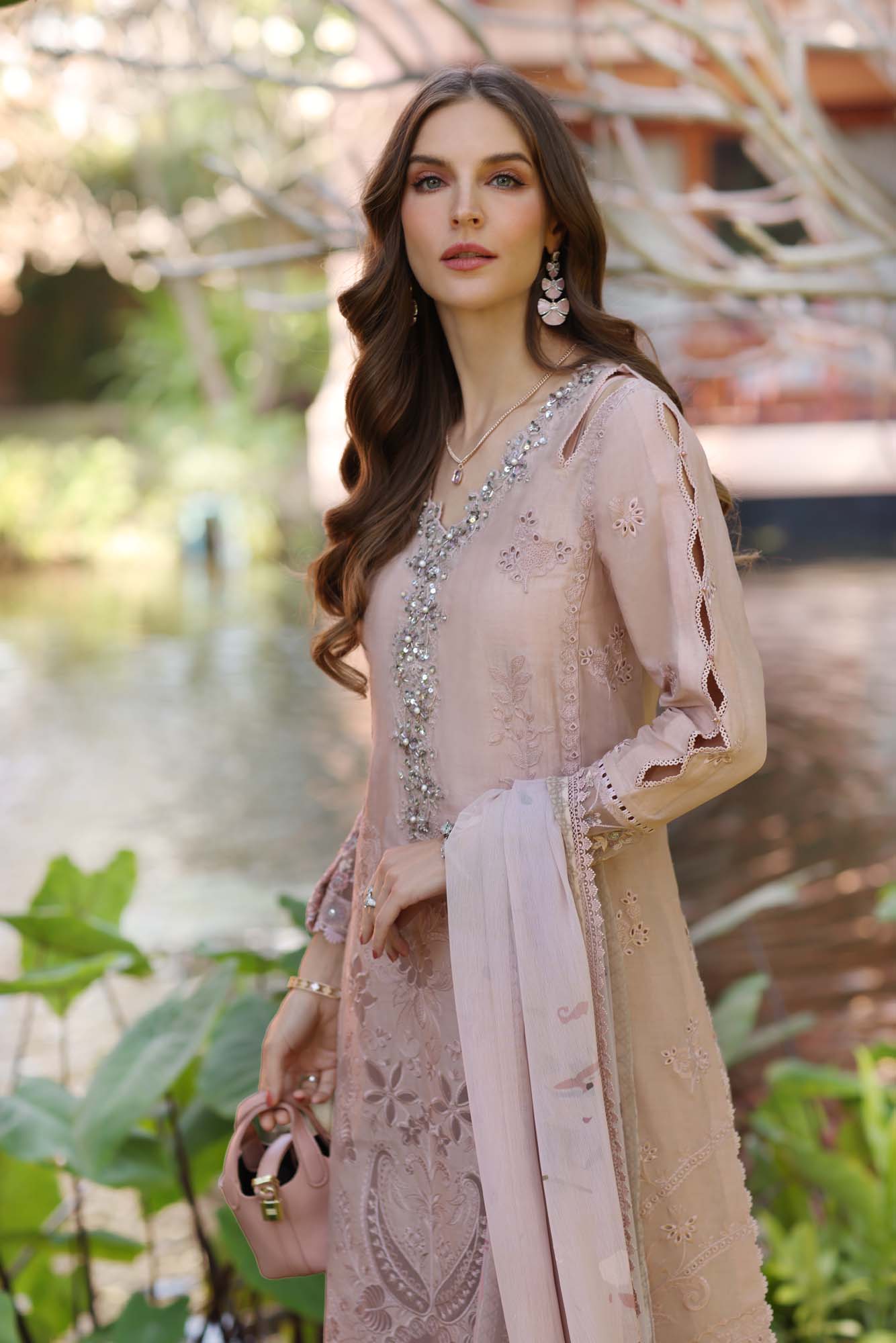 Noor by Saadia Asad | Eid Luxury Laserkari 25 | D6-B