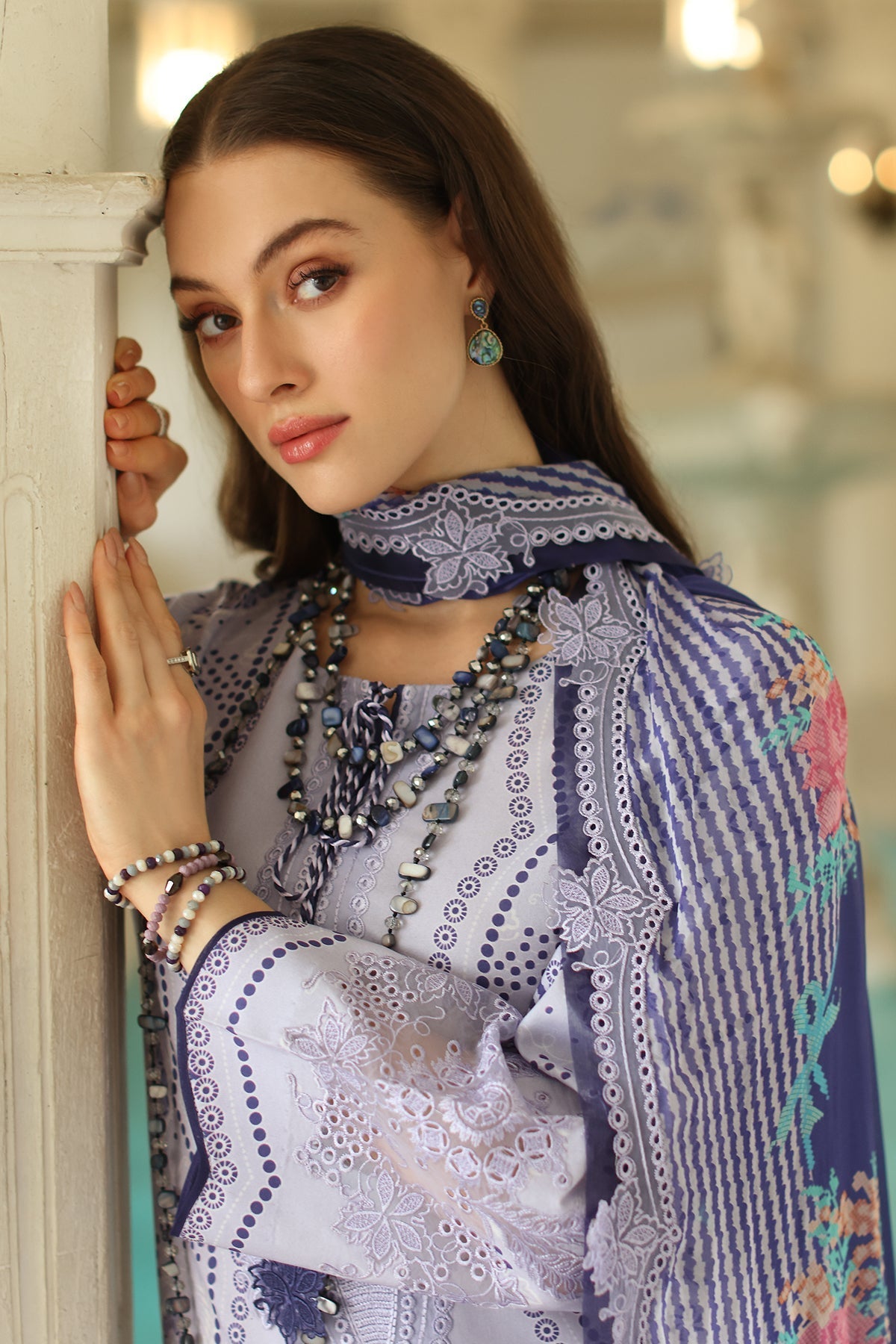 Charizma | Aniq Lawn Collection | AN5-01 - Official Charizma - Agha Fabrics UK