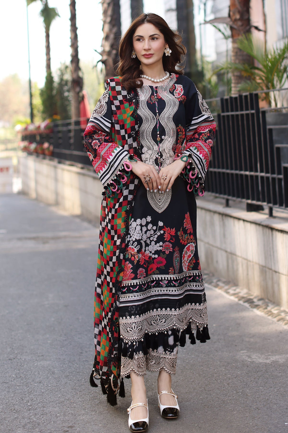 Charizma | Combination Lawn | CC5-21 - Official Charzima - Agha Fabrics UK