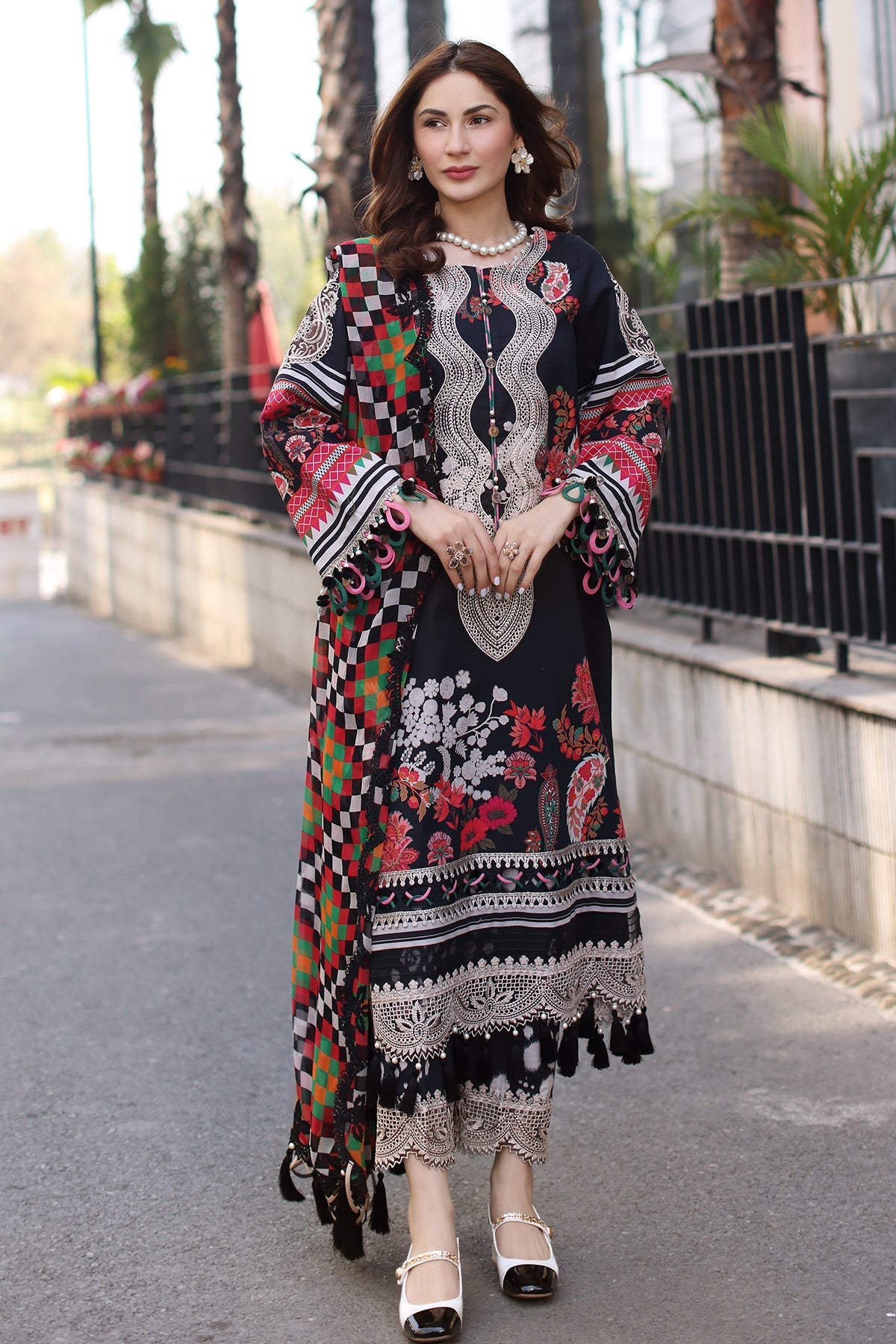 Charizma | Combination Lawn | CC5-21 - Official Charzima - Agha Fabrics UK