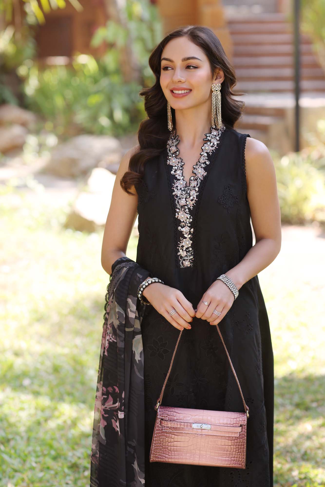 Noor by Saadia Asad | Eid Luxury Laserkari 25 | D6-A