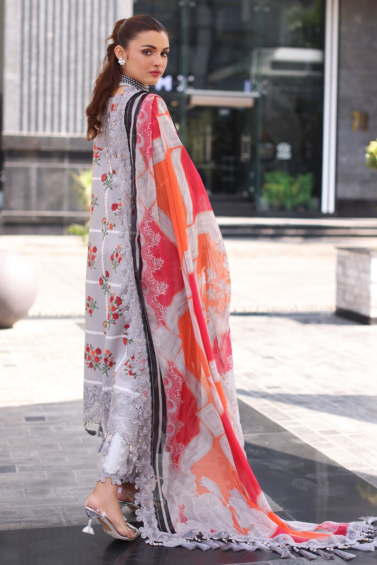 Charizma | Combination Lawn | CC5-23 - Official Charizma - Agha Fabrics UK