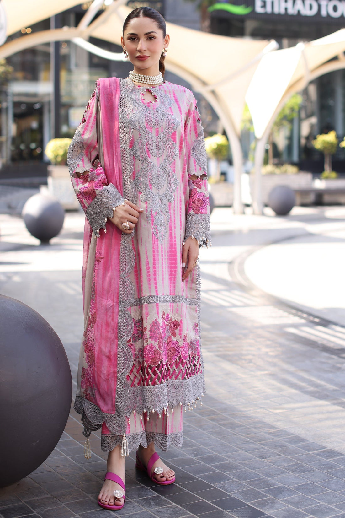 Charizma | Combination Lawn | CC5-22 - Official Charizma - Agha Fabrics UK