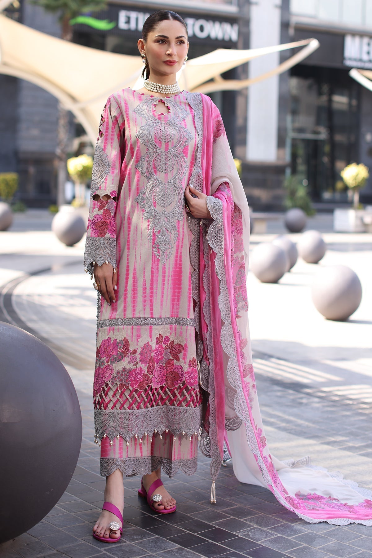 Charizma | Combination Lawn | CC5-22 - Official Charizma - Agha Fabrics UK