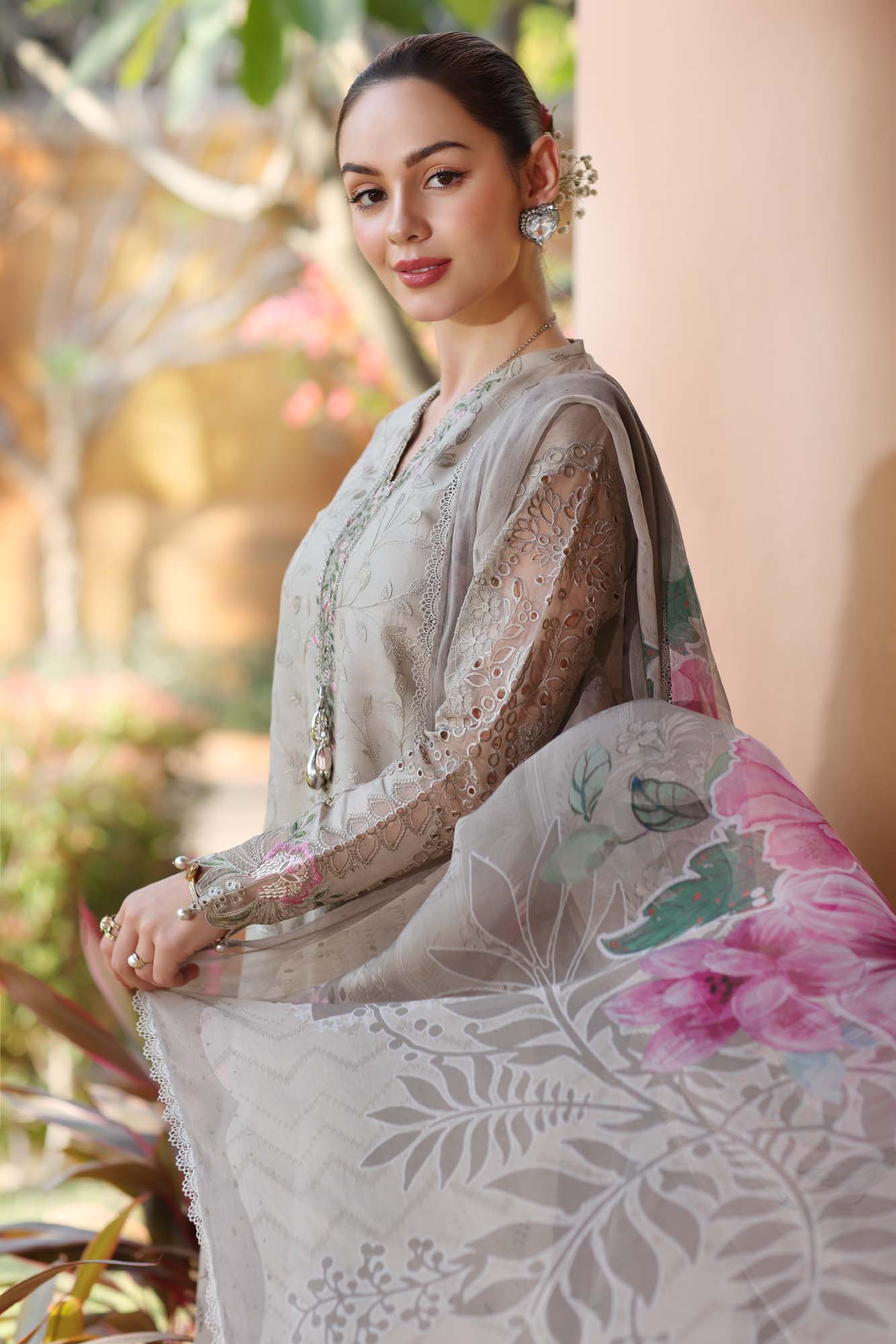 Noor by Saadia Asad | Eid Luxury Laserkari 25 | D1-B