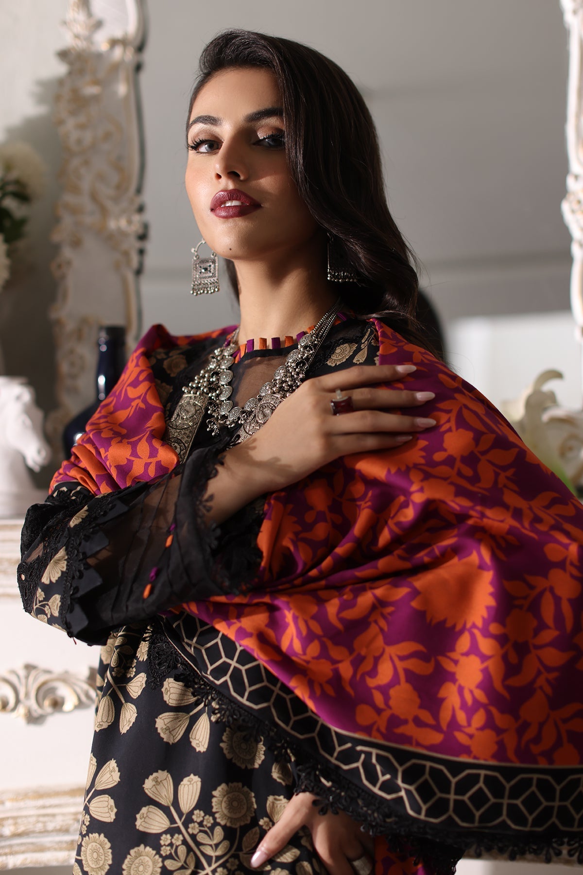 Charizma | Combination Winter Collection | CCW4-13 - Official Charizma - Agha Fabrics UK