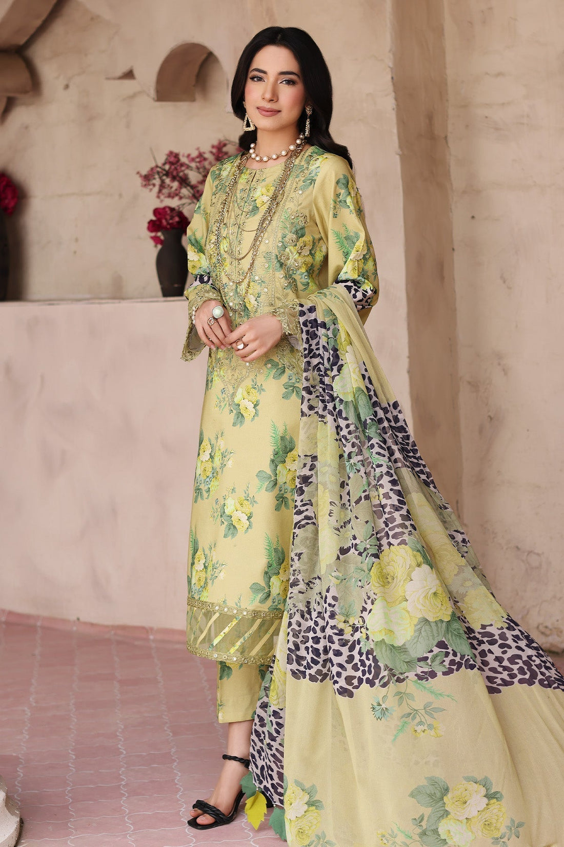 Charizma | Lawn Collection 24 | CCS4-15 - Official Charizma - Agha Fabrics UK