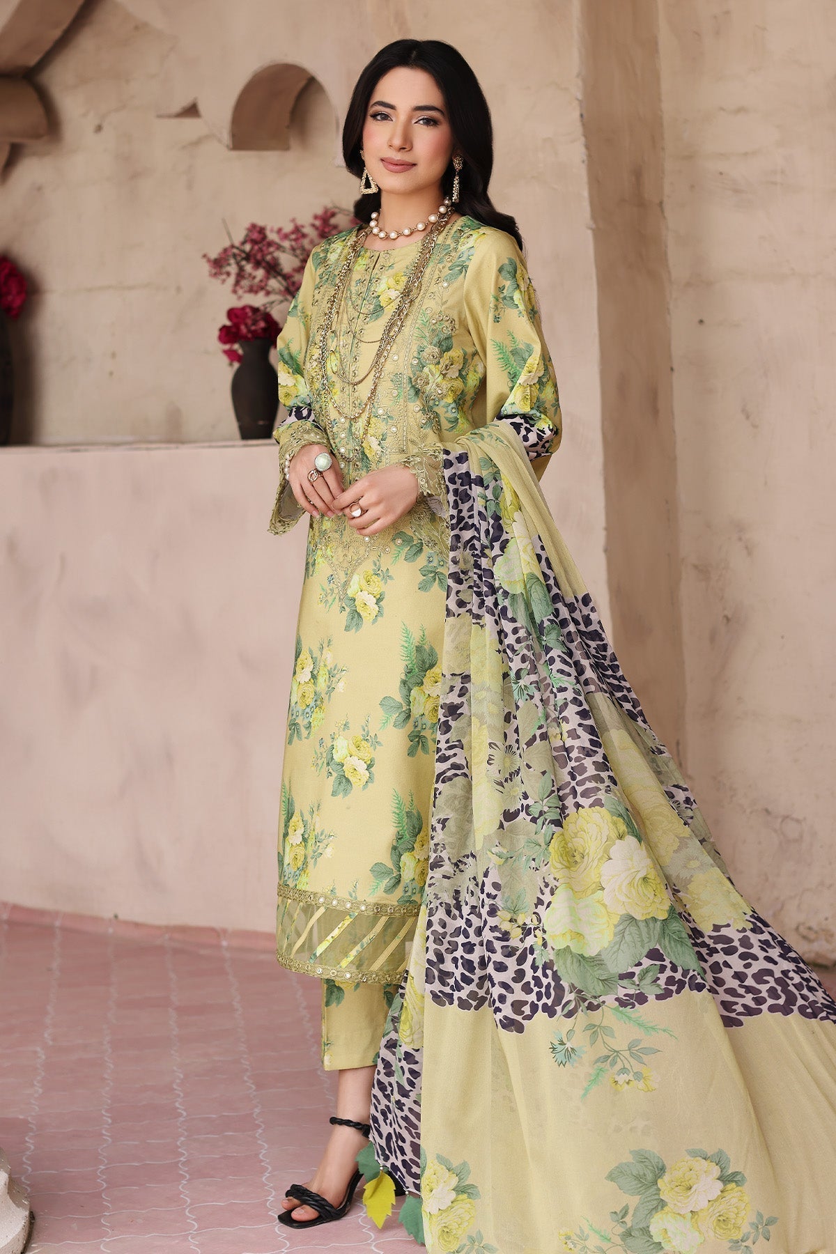 Charizma | Lawn Collection 24 | CCS4-15 - Official Charizma - Agha Fabrics UK
