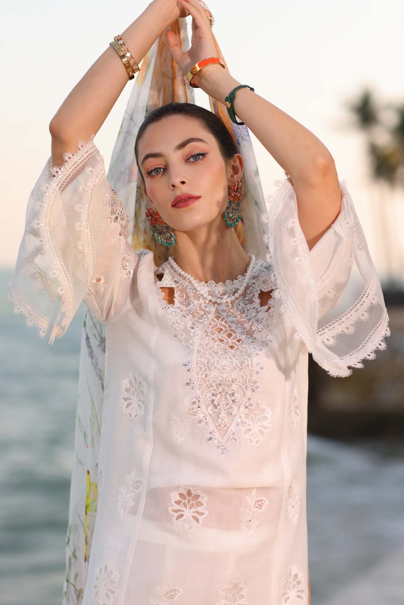 Noor by Saadia Asad | Eid Luxury Laserkari 25 | D9-B