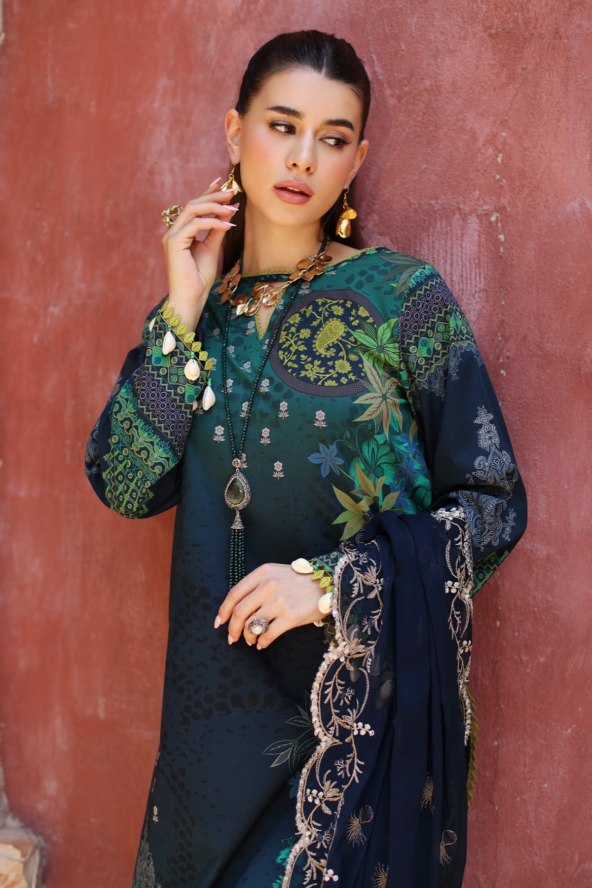 Charizma | Lawn Collection 24 | AS4-20 - Official Charizma - Agha Fabrics UK