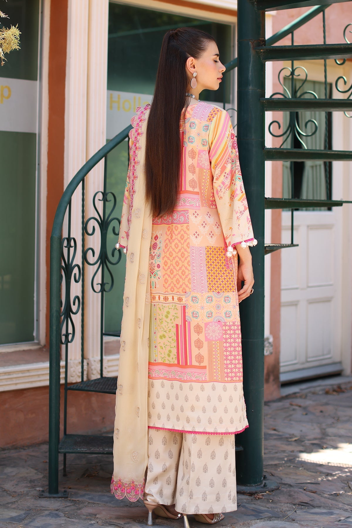 Charizma | Lawn Collection 24 | AS4-21 - Official Charizma - Agha Fabrics UK