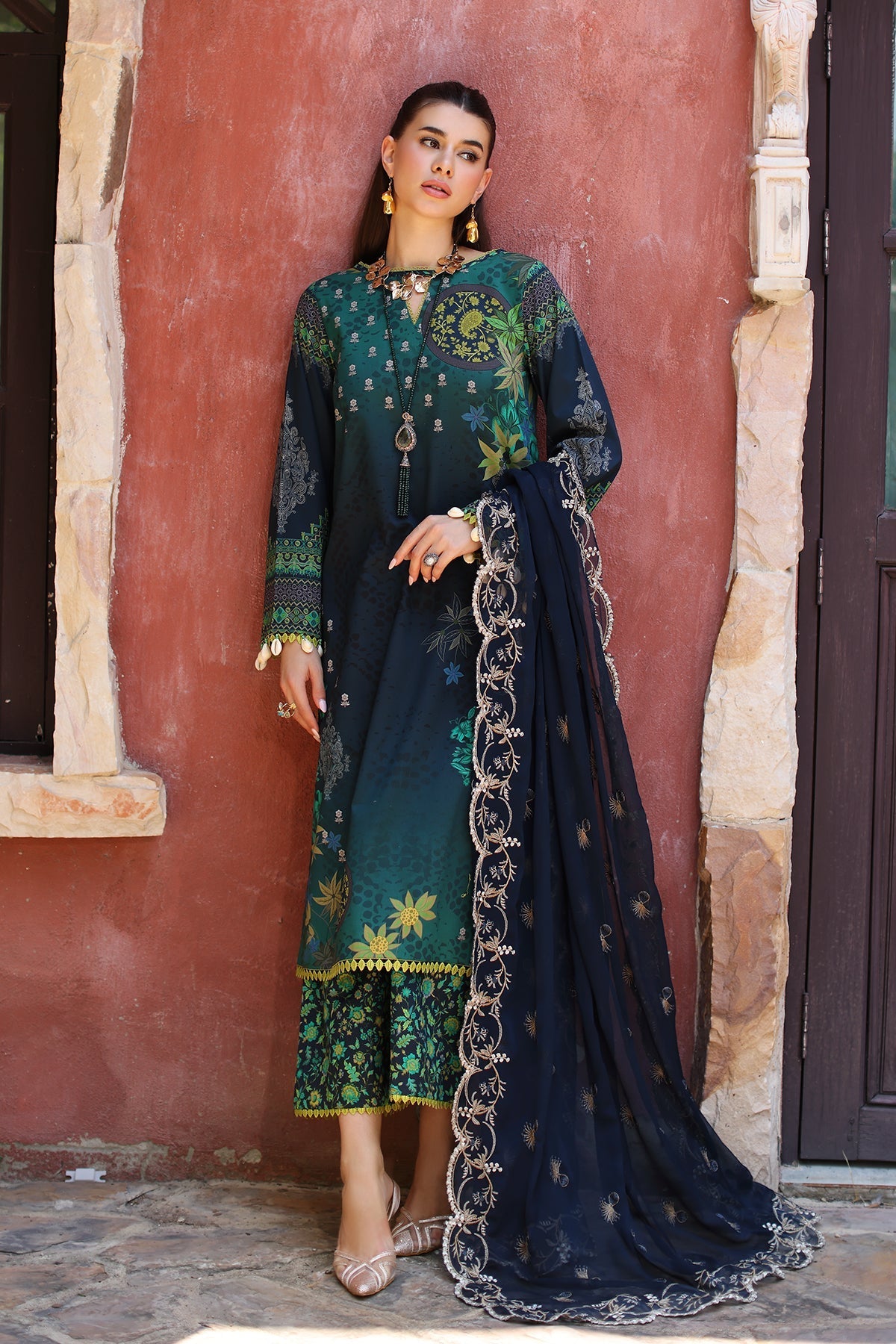 Charizma | Lawn Collection 24 | AS4-20 - Official Charizma - Agha Fabrics UK