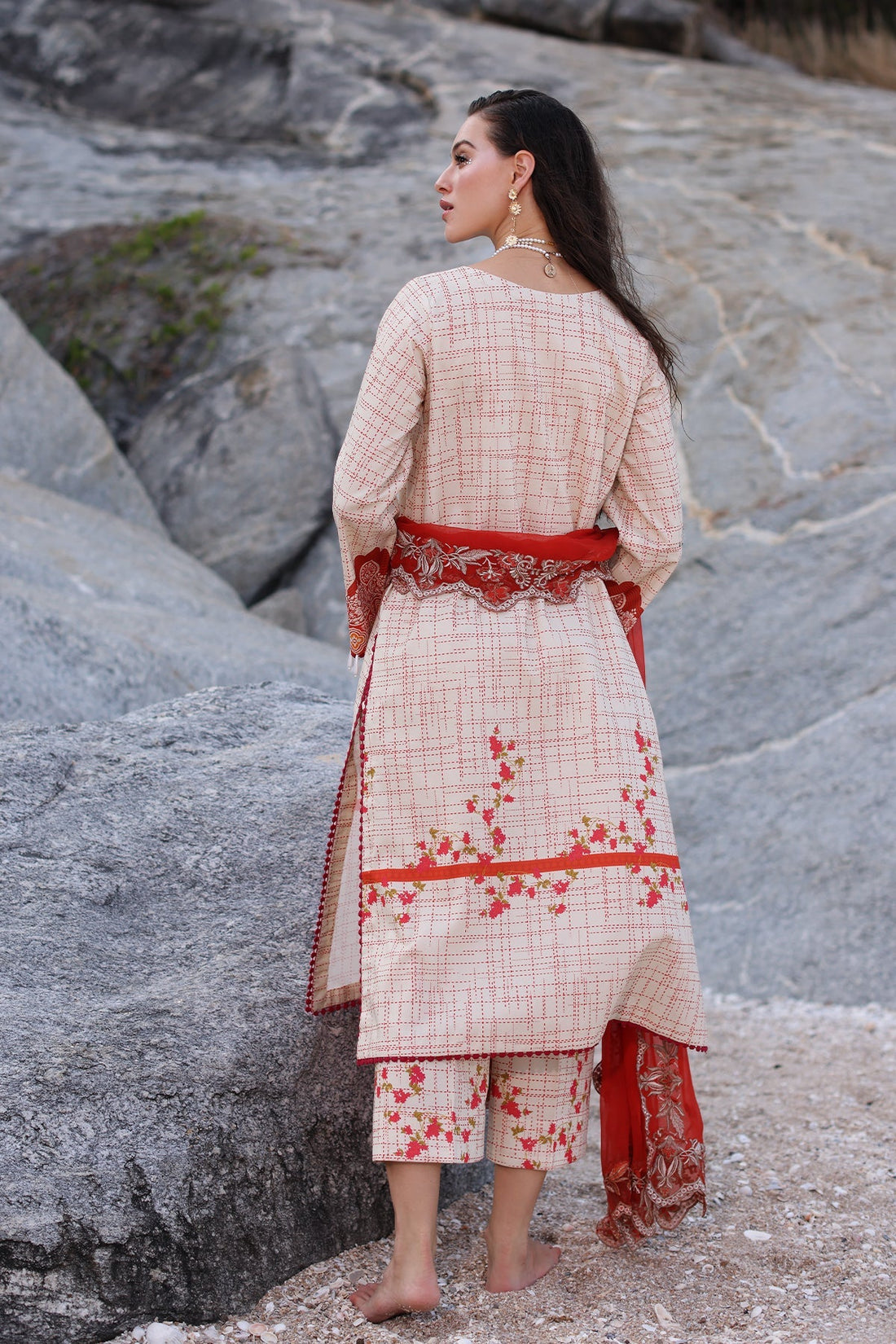 Charizma | Lawn Collection 24 | AS4-24 - Official Charizma - Agha Fabrics UK