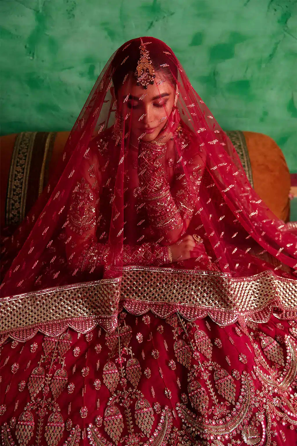 Afrozeh | Shehnai Wedding Formals 23 | Gulabposh - Official Afrozeh - Agha Fabrics UK