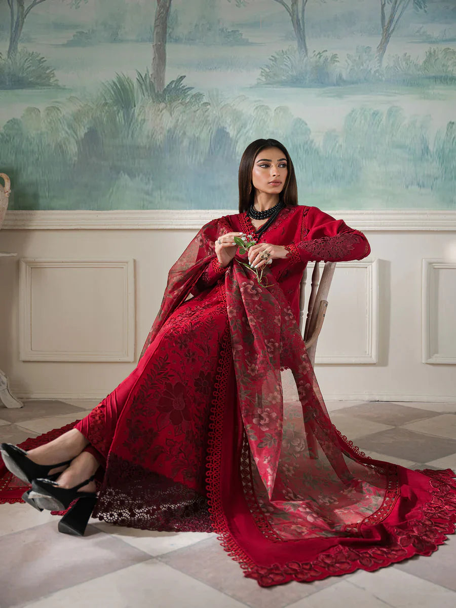 Maryum Hussain | Laani Luxury Pret | Ruby - Official Maryam Hussain - Agha Fabrics UK