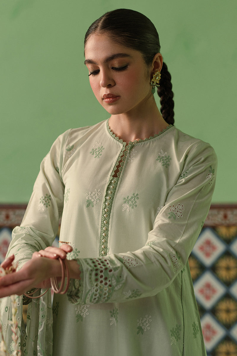 Cross Stitch | Chikankari Lawn Collection | P-01 - Official Cross Stitch - Agha Fabrics UK