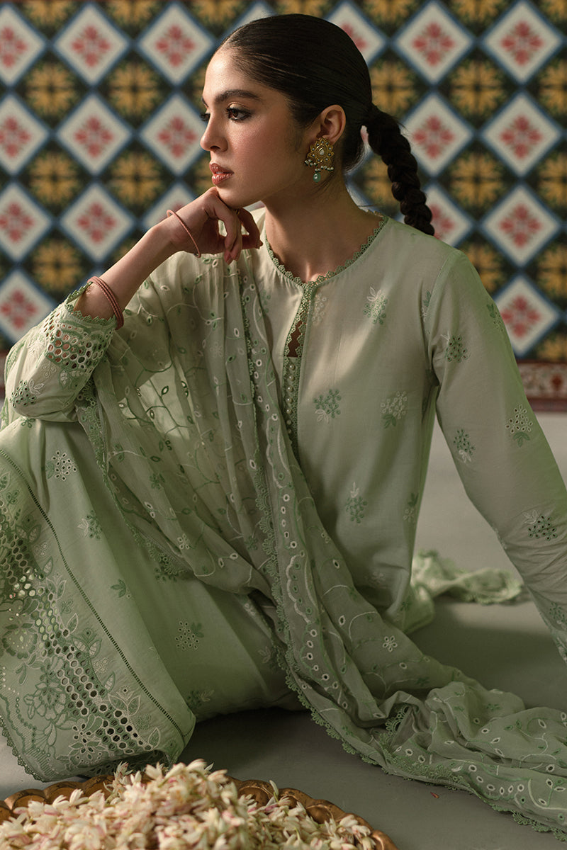 Cross Stitch | Chikankari Lawn Collection | P-01 - Official Cross Stitch - Agha Fabrics UK