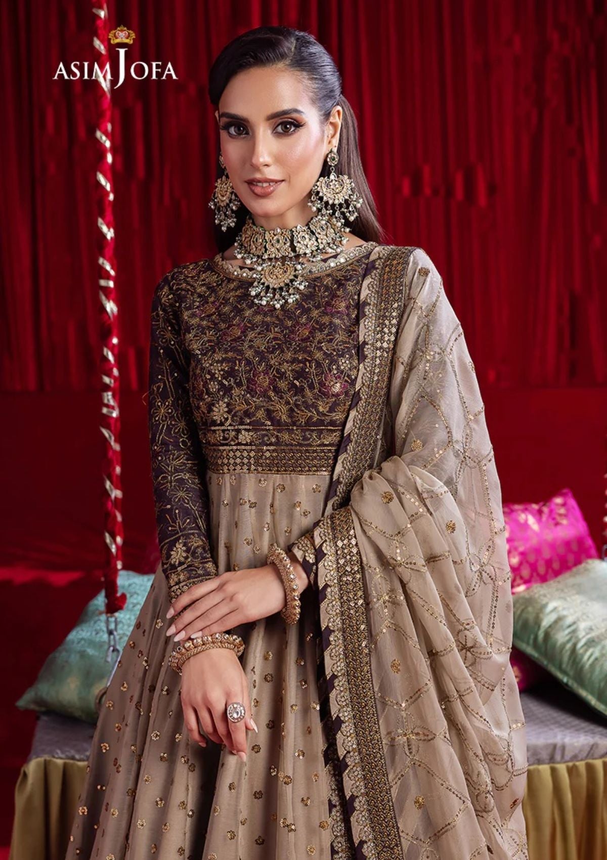 Formal Collection - Asim Jofa - Bekhudi - Luxury Chiffon - AJBK#05