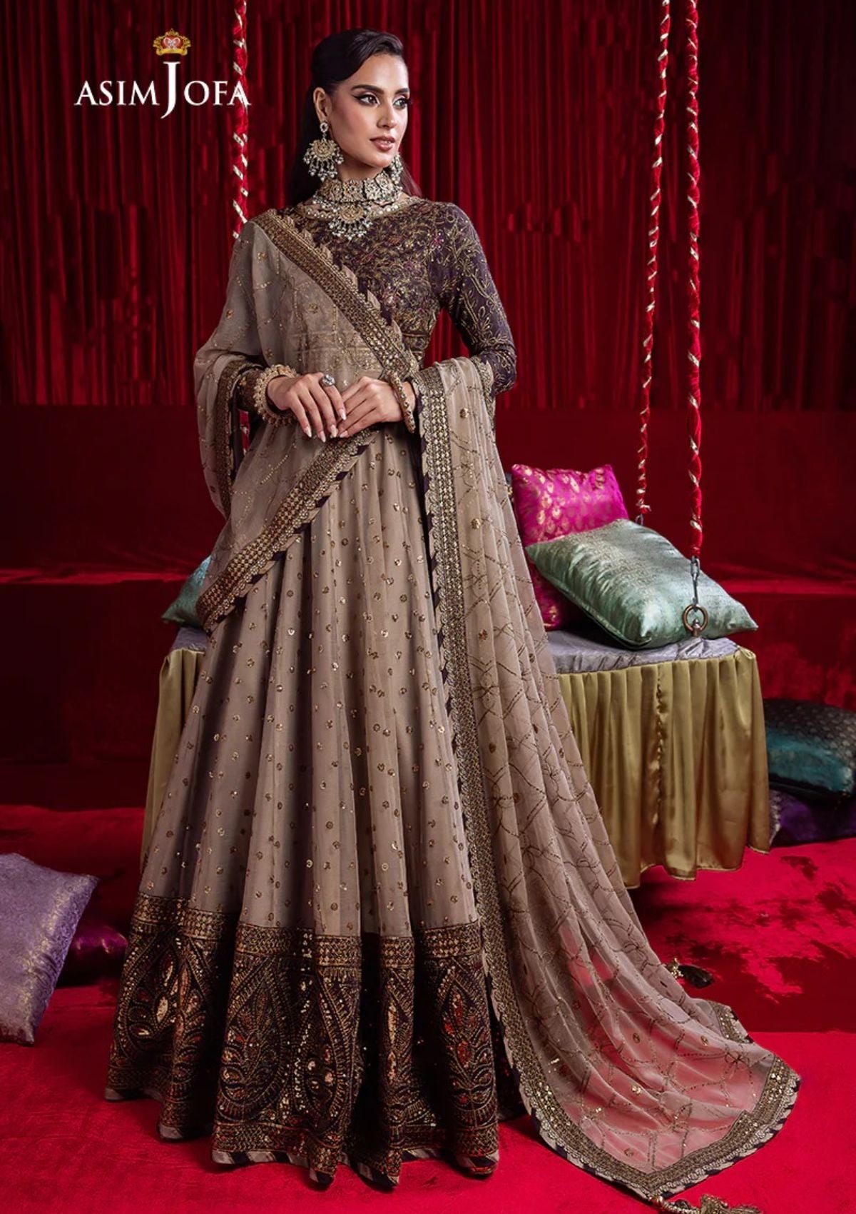 Formal Collection - Asim Jofa - Bekhudi - Luxury Chiffon - AJBK#05