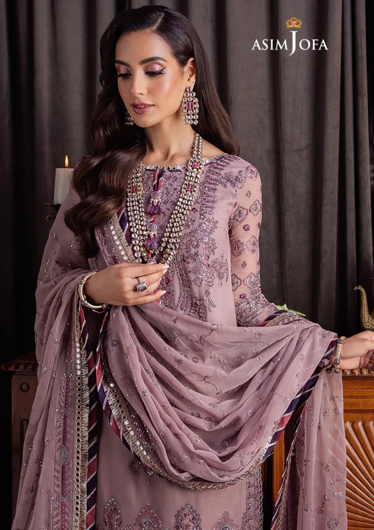 Formal Collection - Asim Jofa - Bekhudi - Luxury Chiffon - AJBK#06
