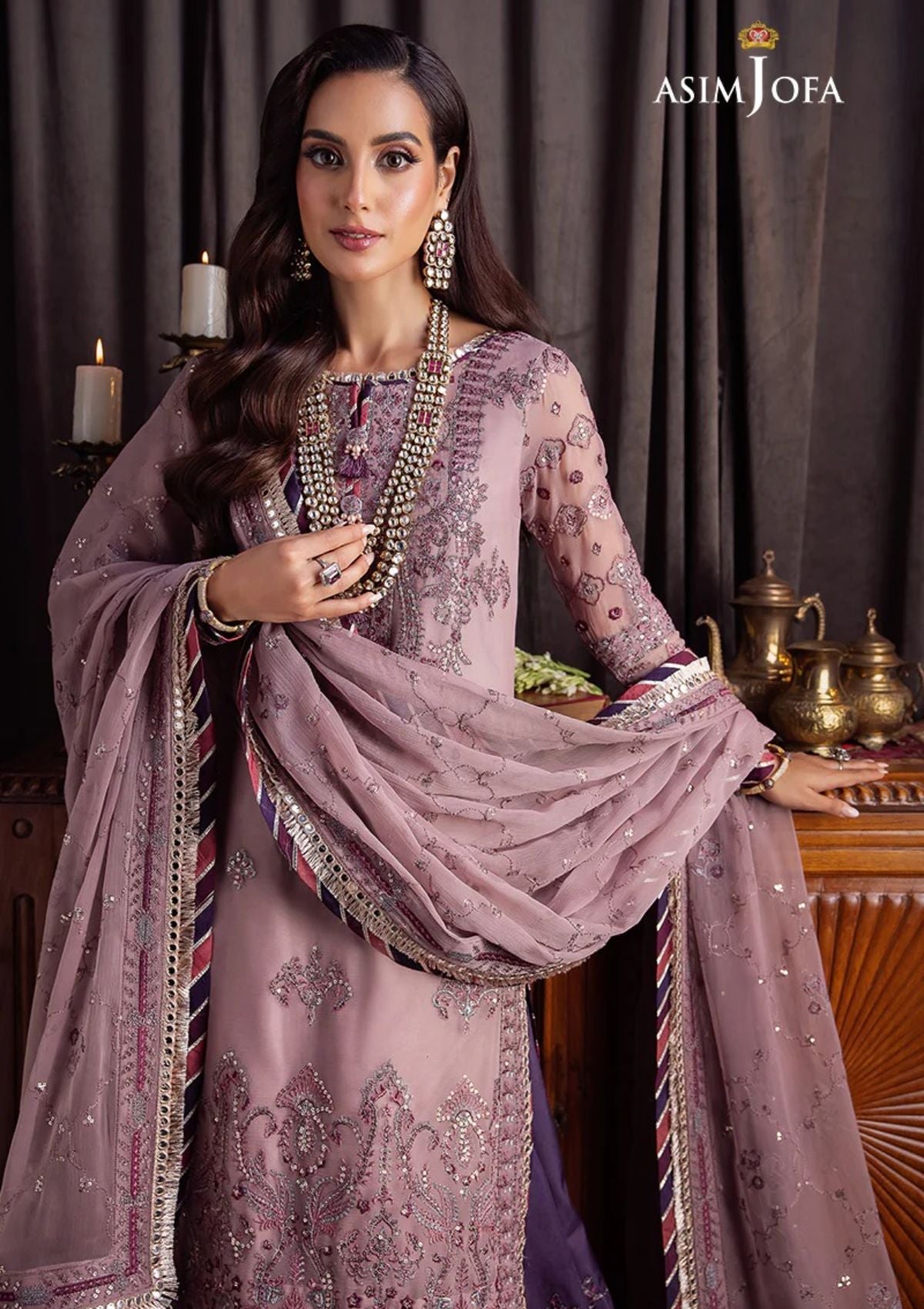 Formal Collection - Asim Jofa - Bekhudi - Luxury Chiffon - AJBK#06