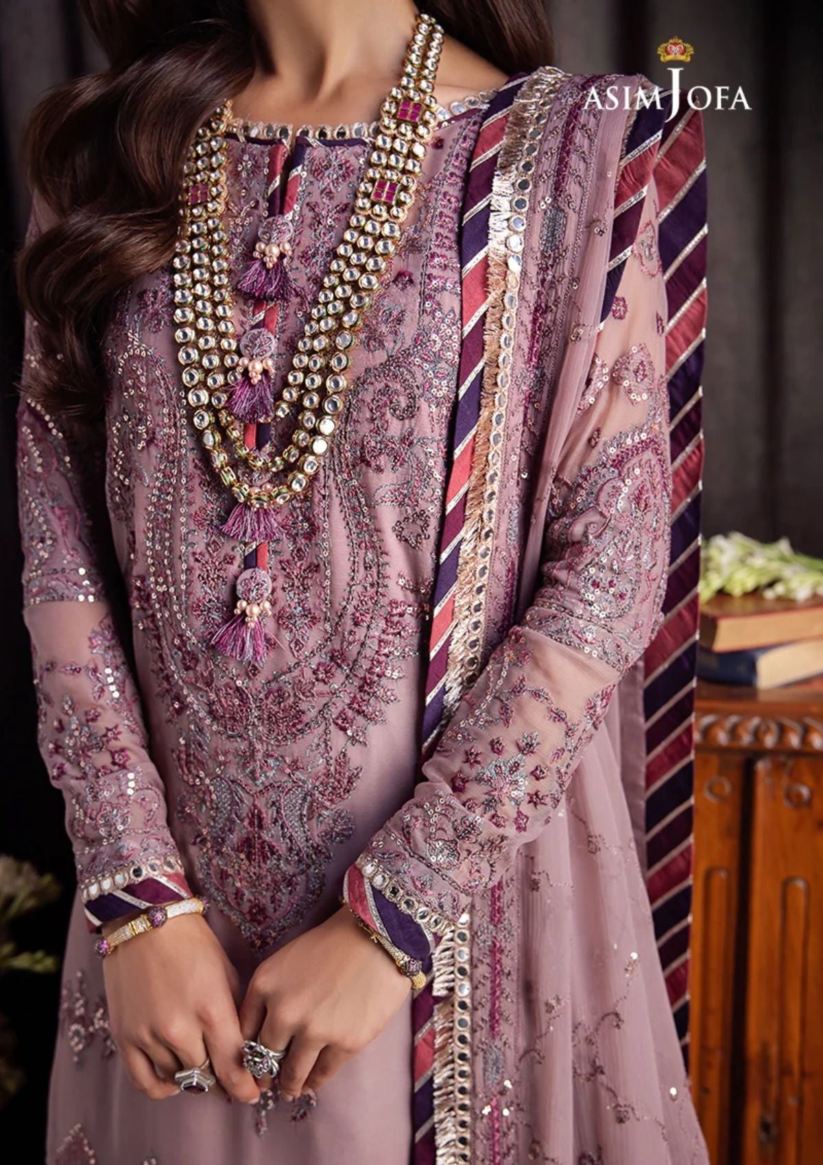 Formal Collection - Asim Jofa - Bekhudi - Luxury Chiffon - AJBK#06