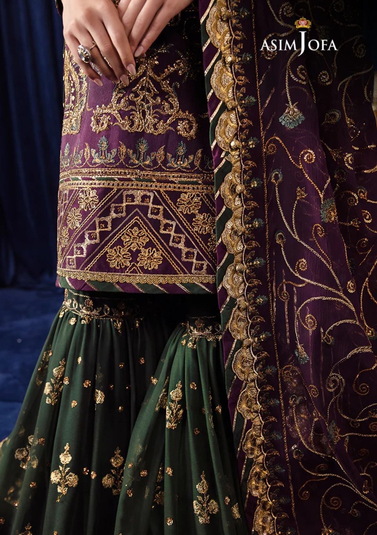 Formal Collection - Asim Jofa - Bekhudi - Luxury Chiffon - AJBK#07