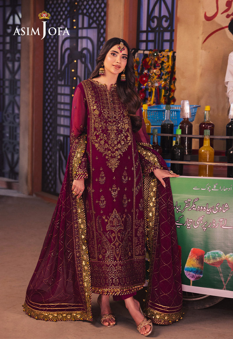 Asim Jofa | Chamkeli Formals 24 | AJKK-18 - Official Asim Jofa - Agha Fabrics UK