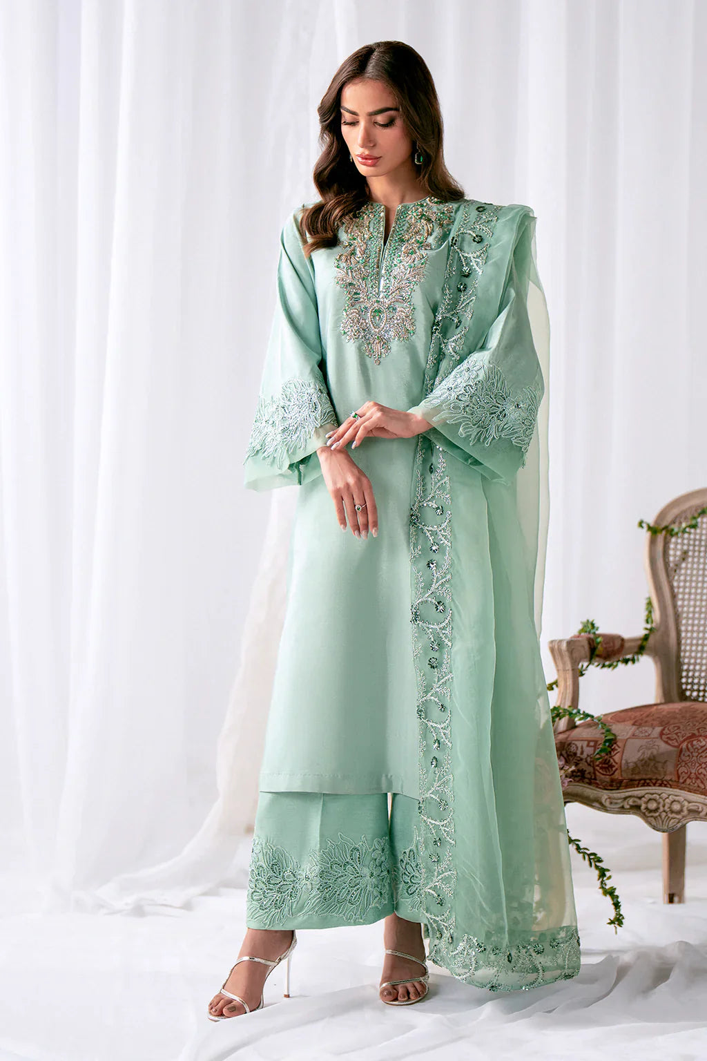 AJR Couture | Luxe Pret Eid | DIVINE - Official AJR Couture - Agha Fabrics UK
