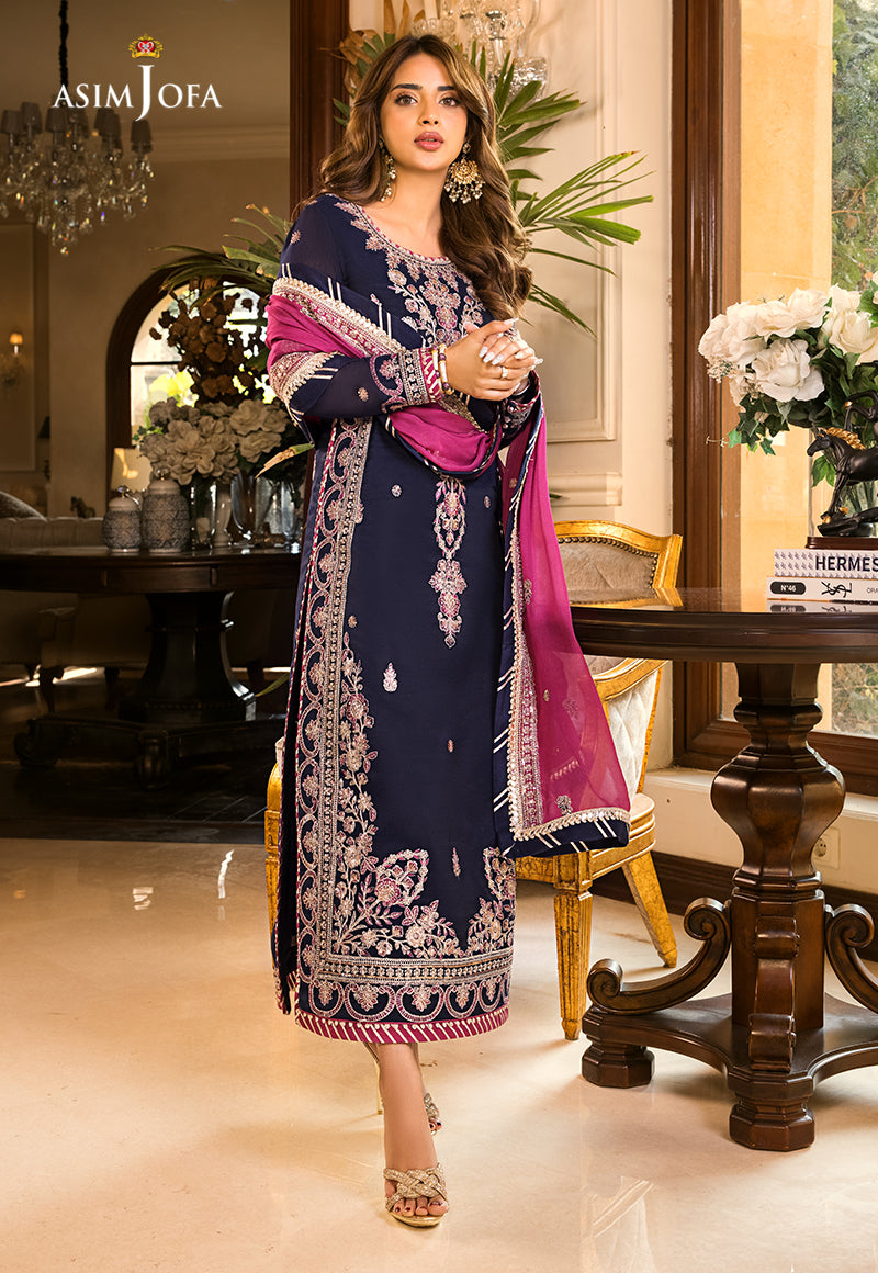 Asim Jofa | Signature Styles | AJSM-09 - Official Asim Jofa - Agha Fabrics UK