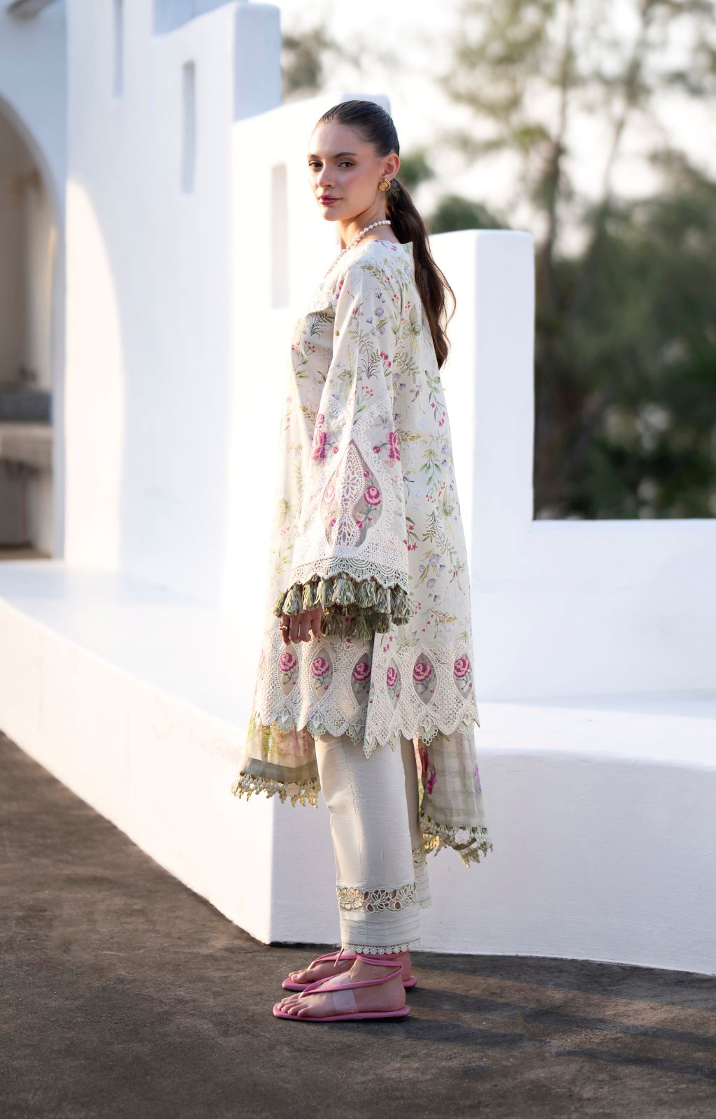 AJR Couture | Printakari Lawn 25 | Aleesia - Official AJR Couture - Agha Fabrics UK