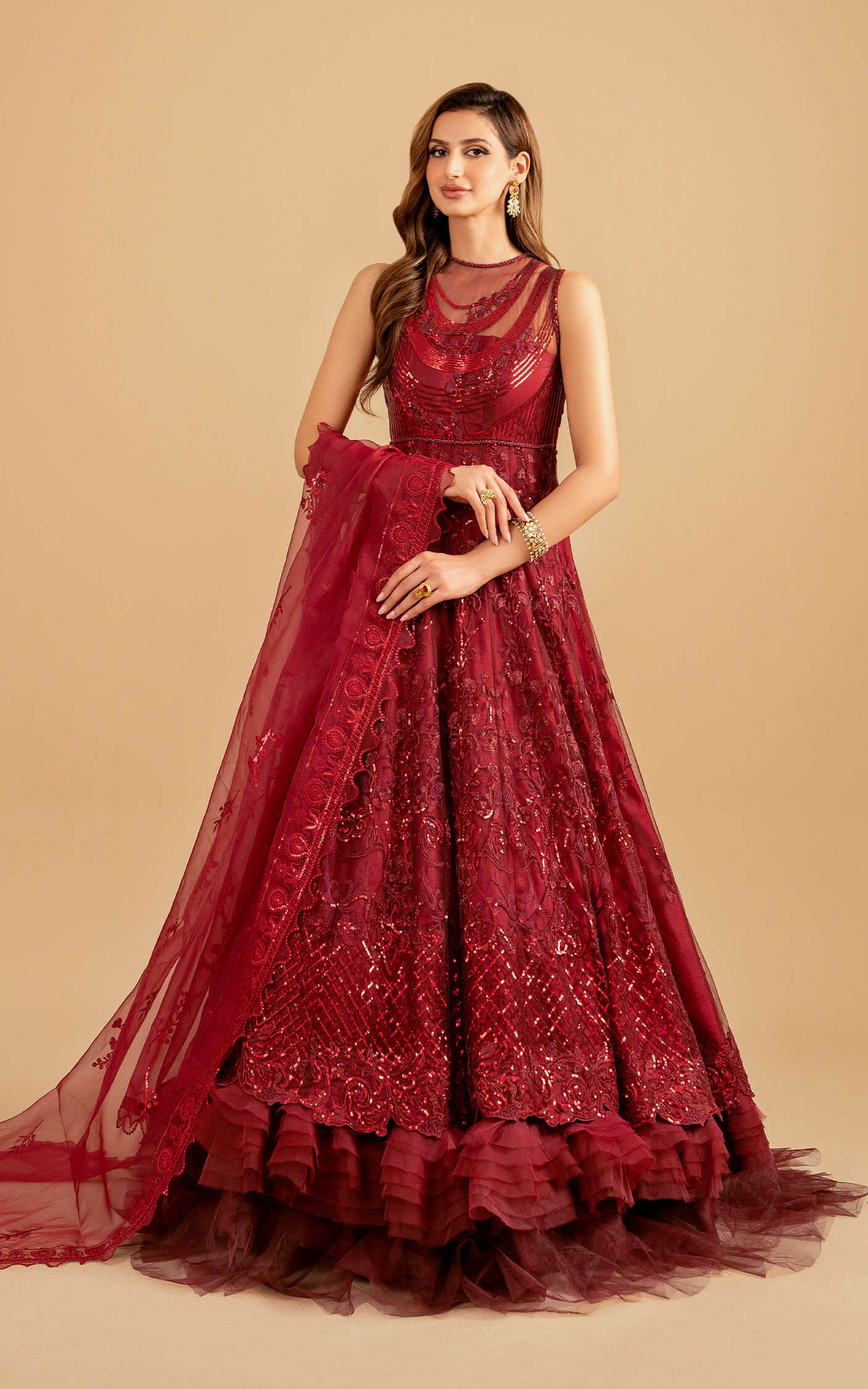Asifa and Nabeel | Barasti Festive 23 | Mastani (ANB-10) - Official Asifa and Nabeel - Agha Fabrics UK