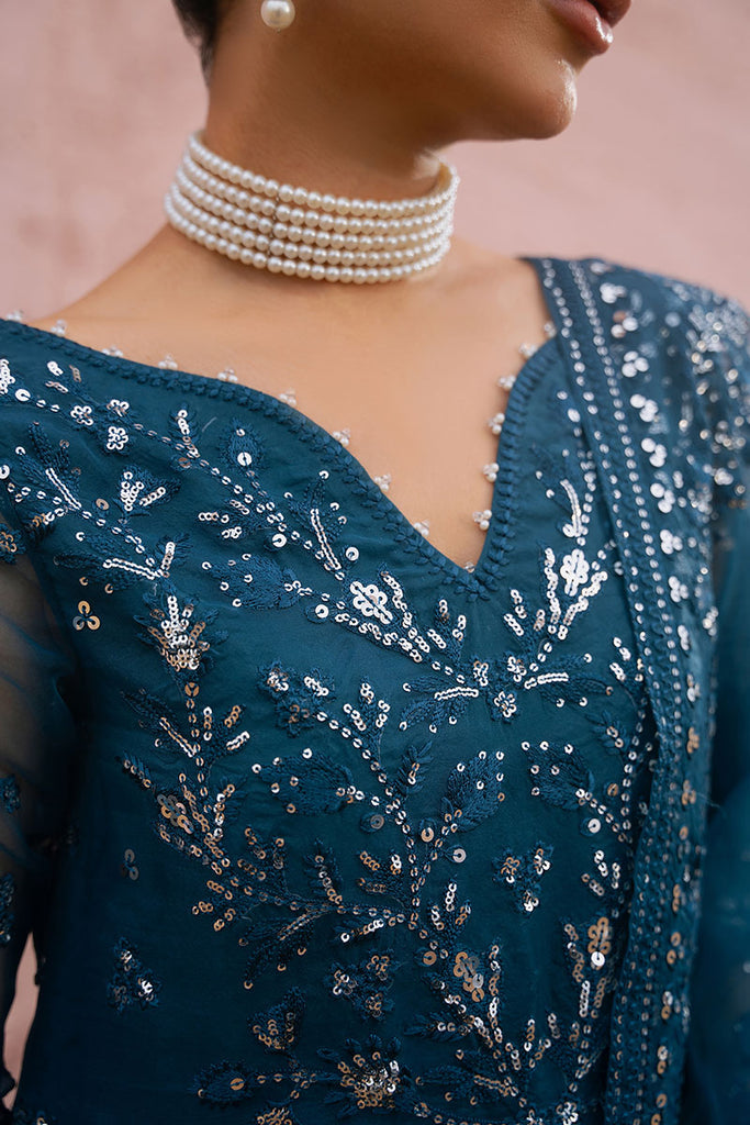 Cross Stitch | Wedding Collection 25 | AZURE TRANQUIL - Official Cross Stitch - Agha Fabrics UK