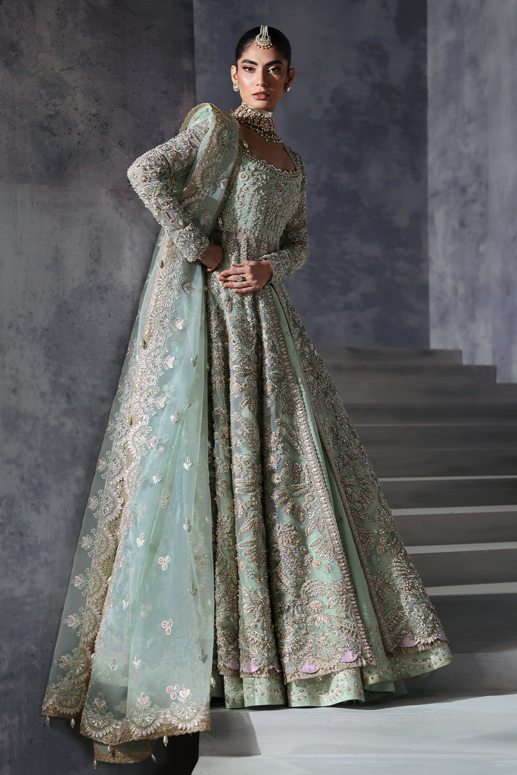 Afrozeh | The Brides Edit 24 |Livia by Afrozeh - Designer Dress - Type: Ladies Clothes - Available at House of Maryam - 100% Original
