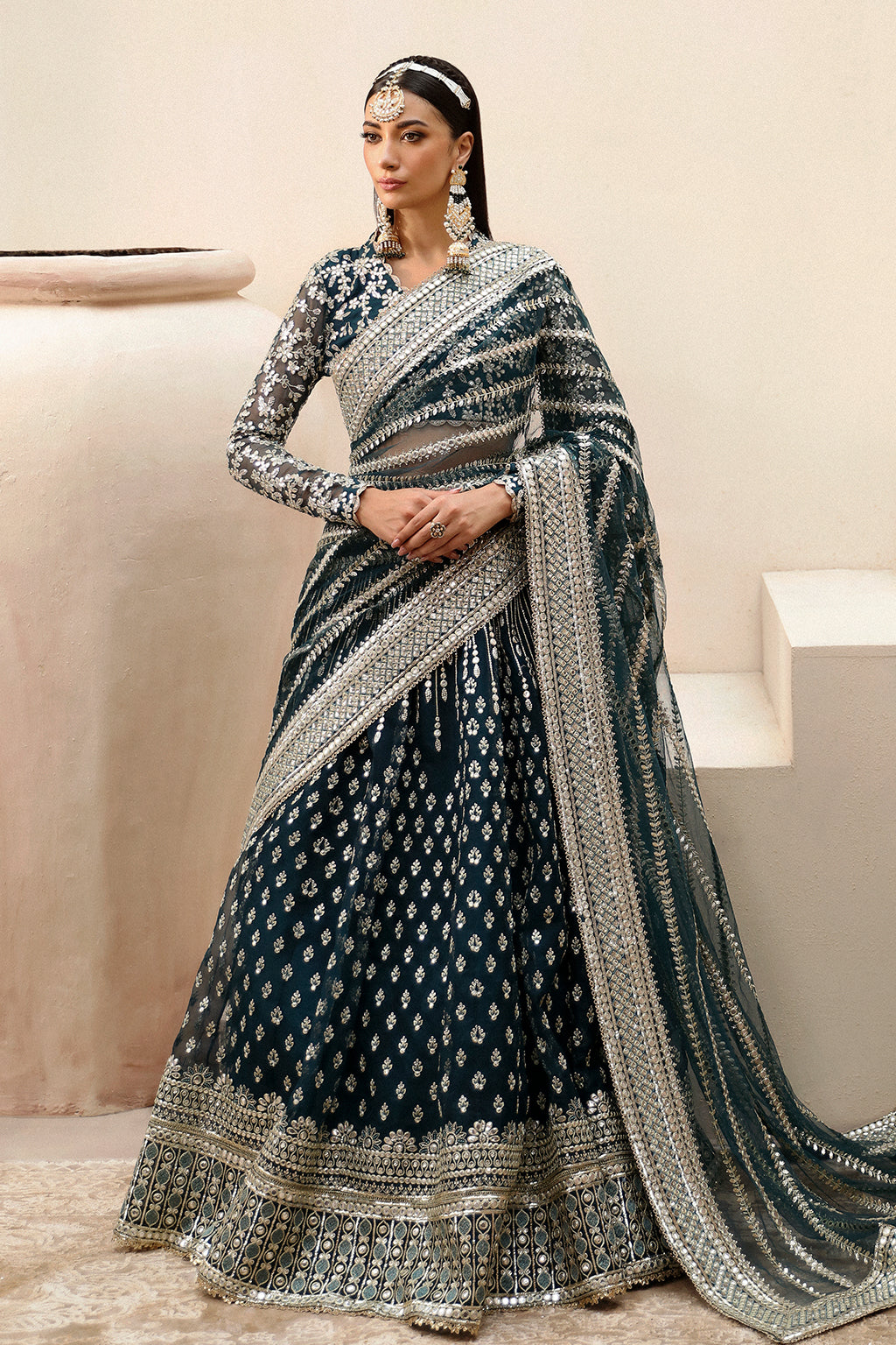 Afrozeh | Shehnai Wedding Formals 24 | Urooj - Official Afrozeh - Agha Fabrics UK