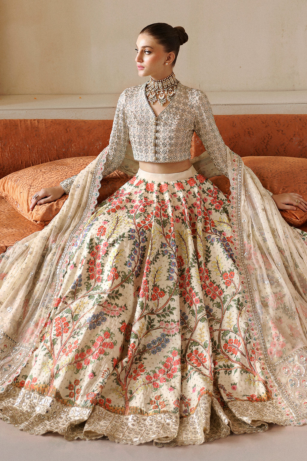Afrozeh | Shehnai Wedding Formals 24 | Gulnar - Official Afrozeh - Agha Fabrics UK