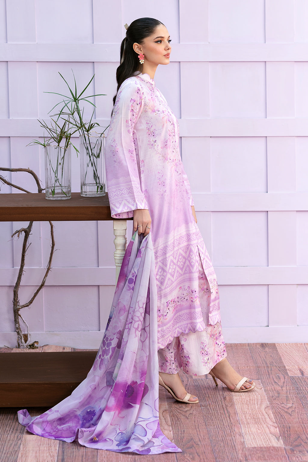 Afsanah | Basics Raw Silk | Fair Lilac AR-106
