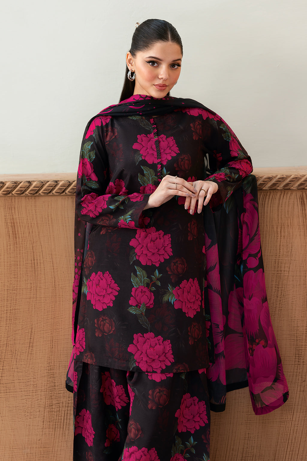 Afsanah | Basics Raw Silk | Dark Majestic AR-103