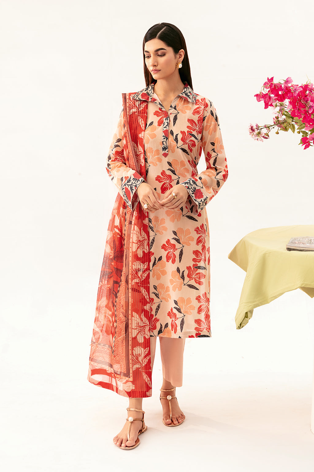 Afsanah | Ready to Wear | Sand Breeze AP-10 - Official Afsanah - Agha Fabrics UK