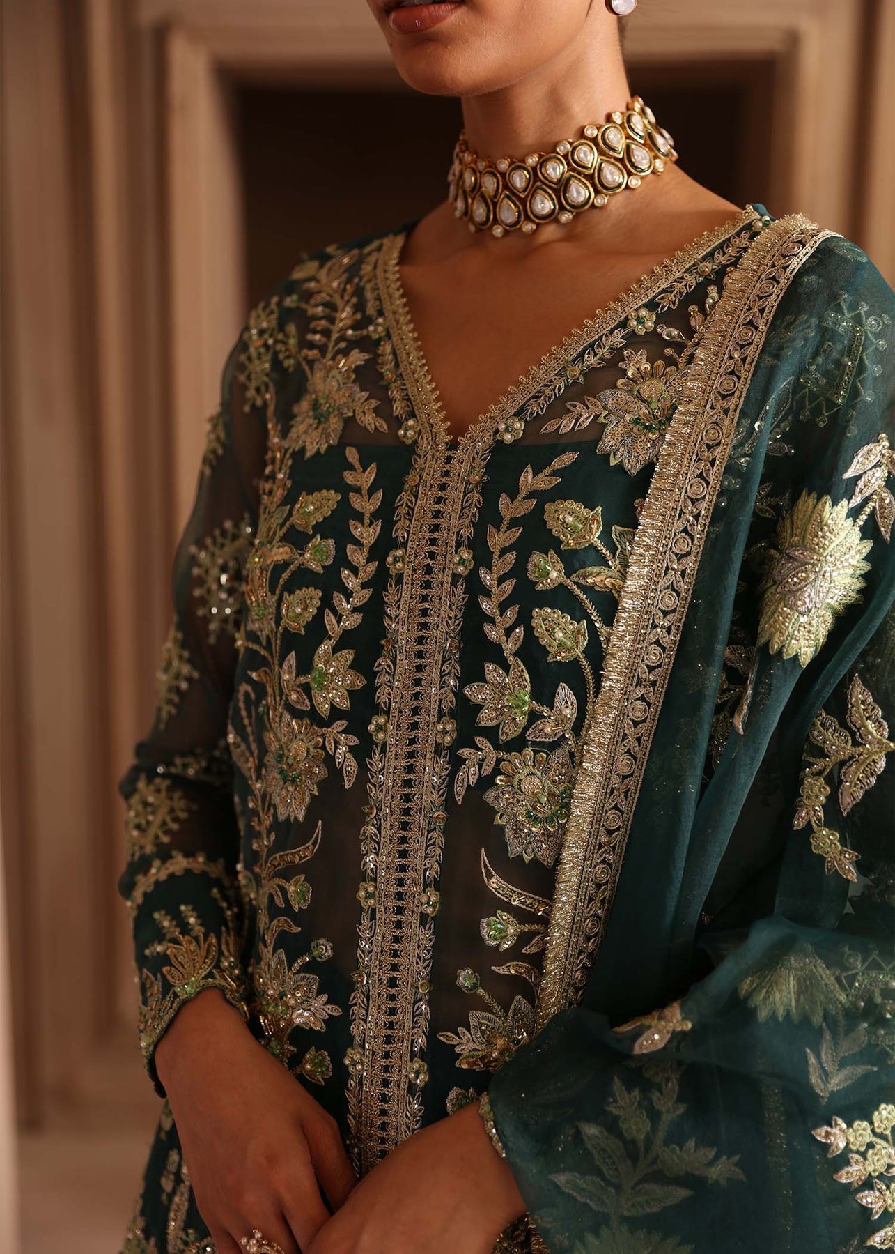 Akbar Aslam | Deewani Wedding Formals | Celeste - Official Akbar Aslam - Agha Fabrics UK