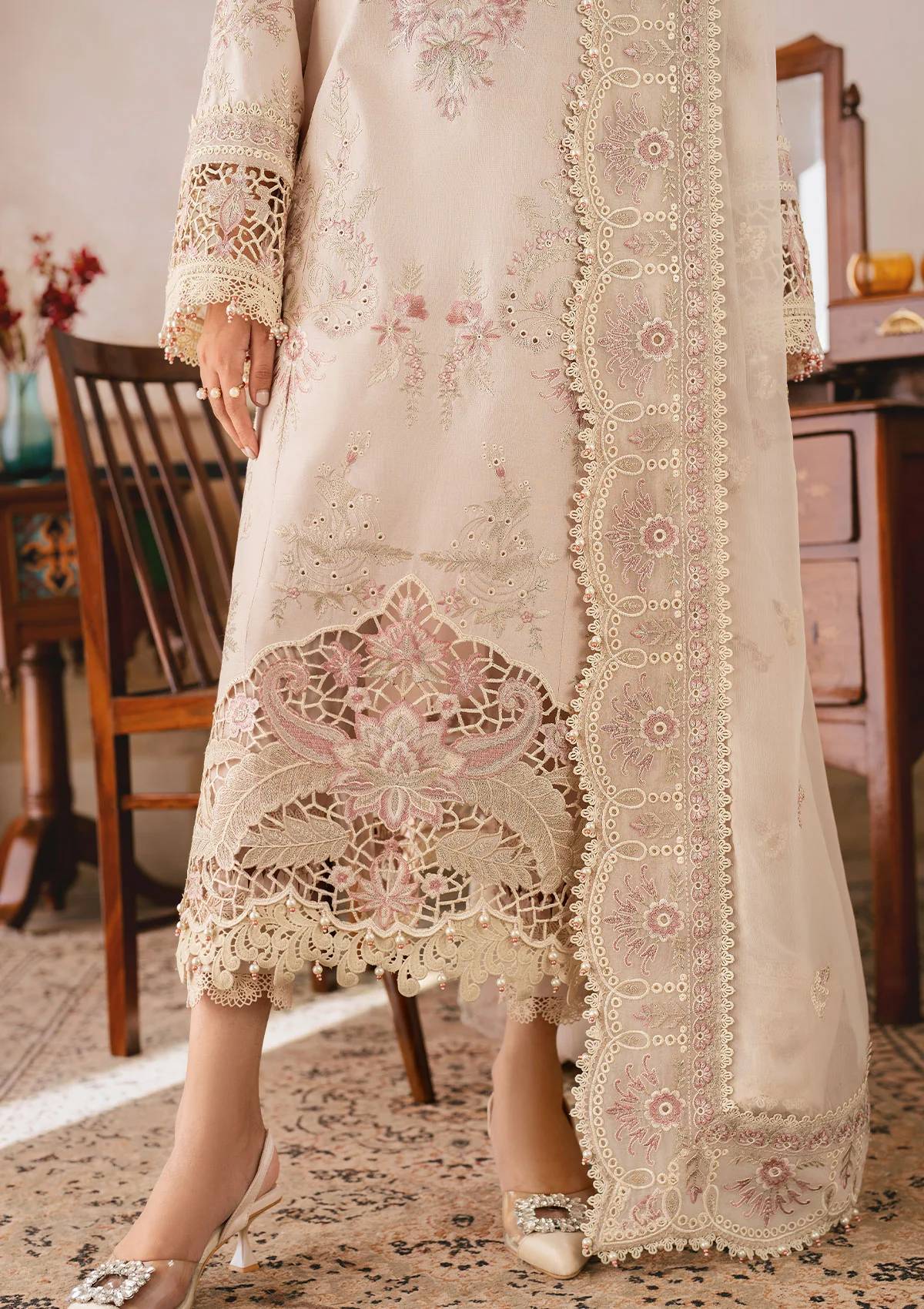 Lawn Collection - Akbar Aslam - Hayat - Eid - D#124 - Daisy