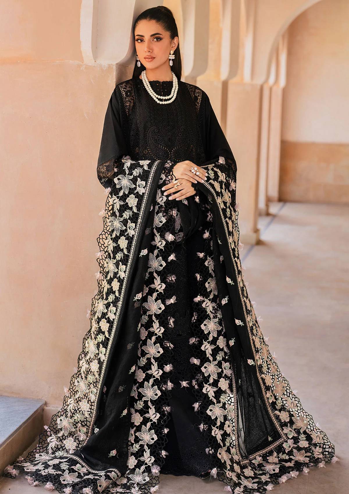 Lawn Collection - Akbar Aslam - Hayat - Eid - D#129 - Meraki