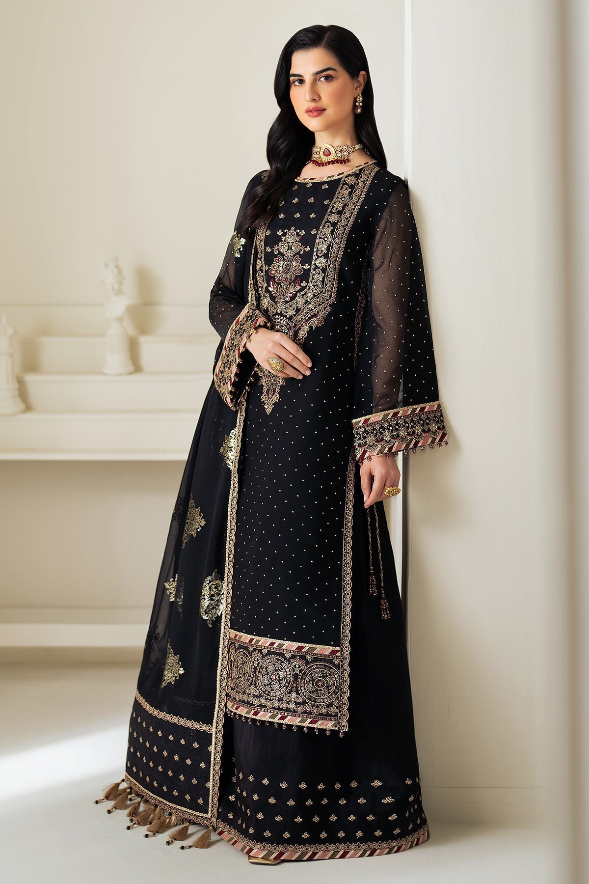 Alizeh | Selene Luxury Chiffon Collection 25 | AF-PS-8005-Alba